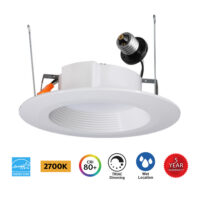 5"/6" Retrofit Downlight - 2700K