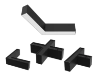 AURA variLine 2”, 3", 4" Lit Intersections