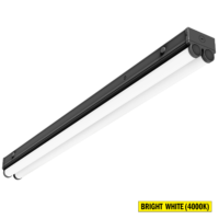 TRST | Tira Strip Light Series 4' Double Lens Black Finish