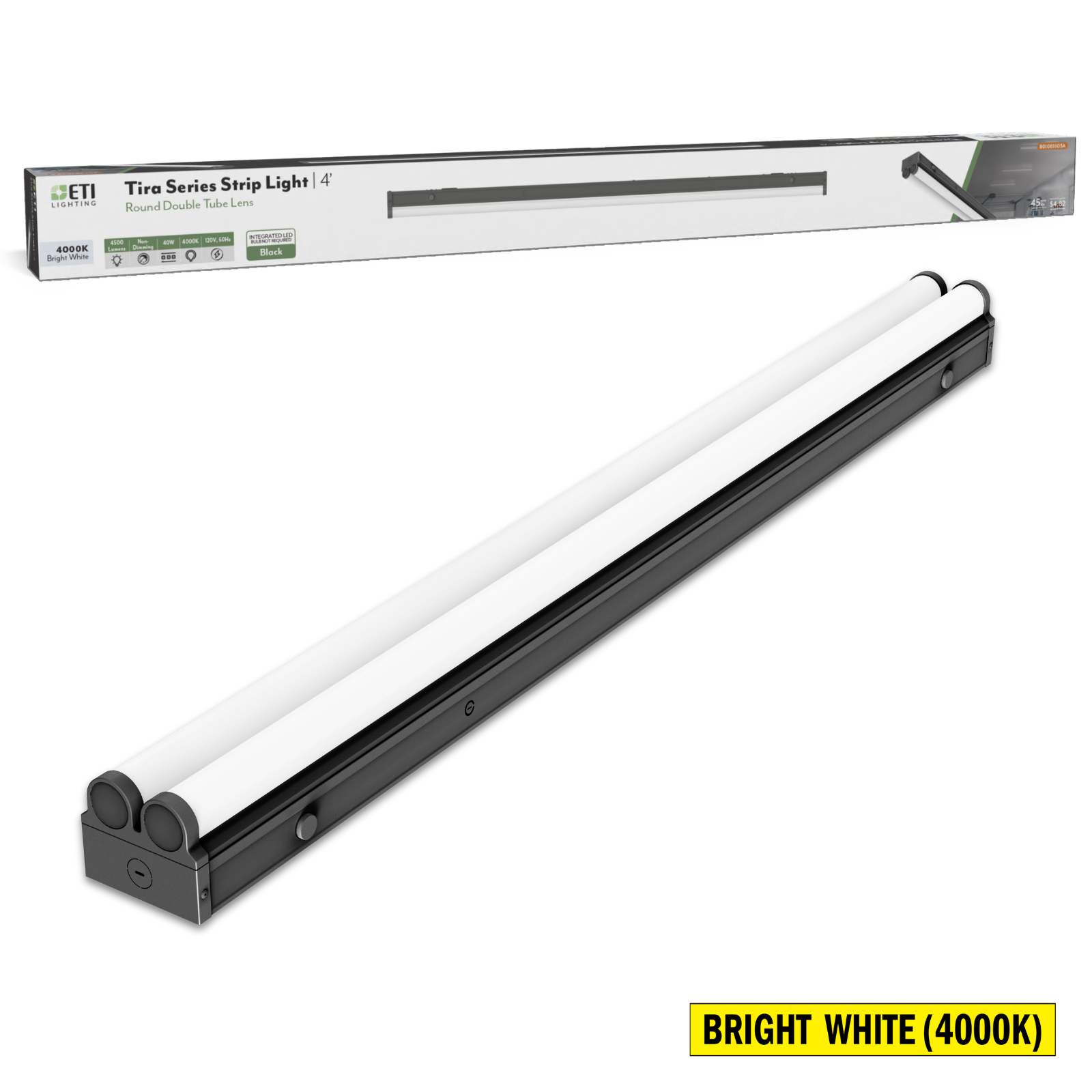 TRST | Tira Strip Light Series 4' Double Lens Black Finish - Image 3