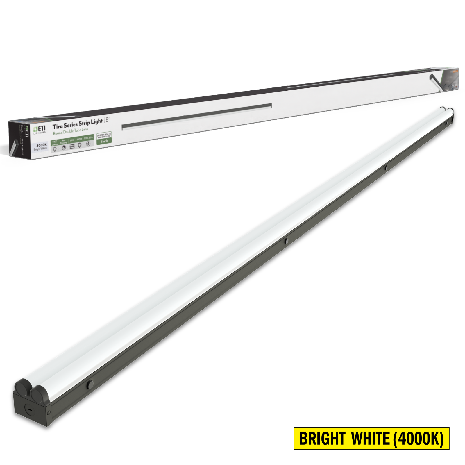TRST | Tira Strip Light Series 8' Double Lens Black Finish - Image 3