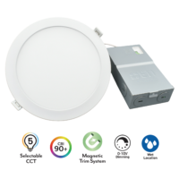 6” Altair Canless Downlight,120-277V, 0-10V Dim