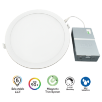 8” Altair Canless Downlight, 120-277V, 0-10V Dim