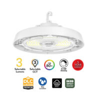 ERHB | Essential Round High Bay, Lumen Package 22L, White